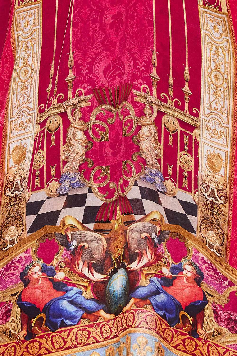 Loung Hour Short Kaftan With Hardware