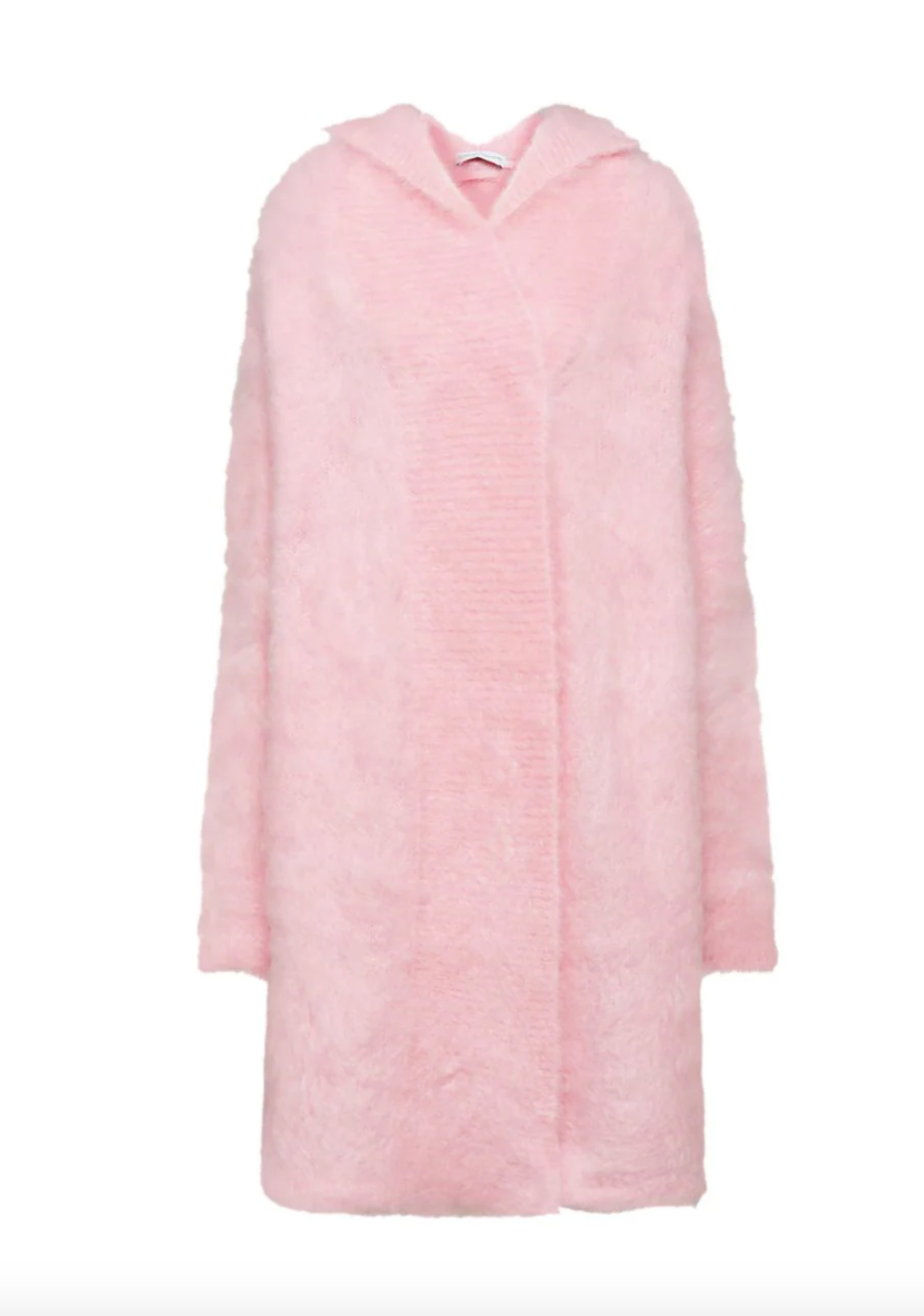 Brushed Mohair Cardigan Pink