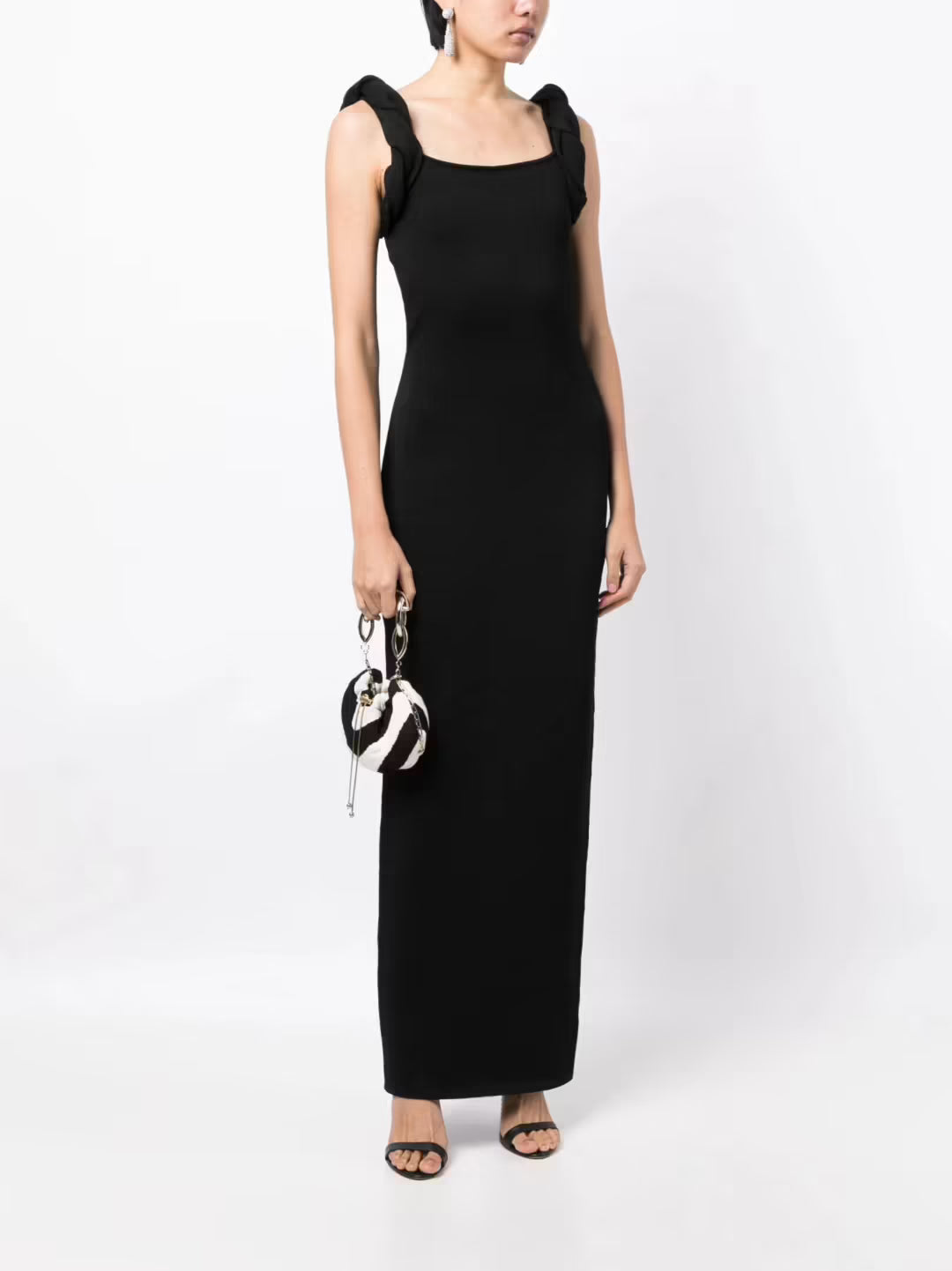 Rosetta Gown Black