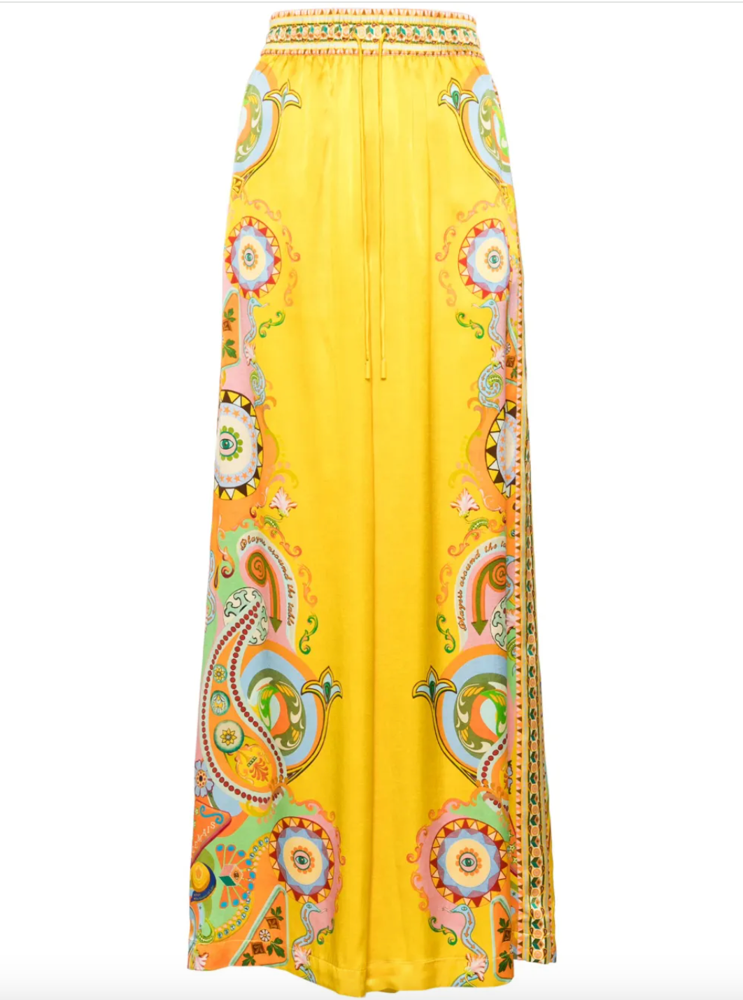 Pinball yellow silk set