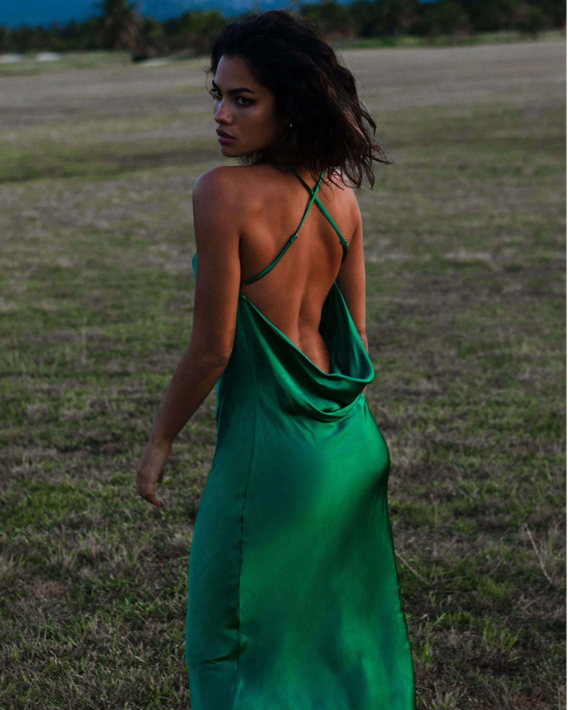 Gigi Dress Green