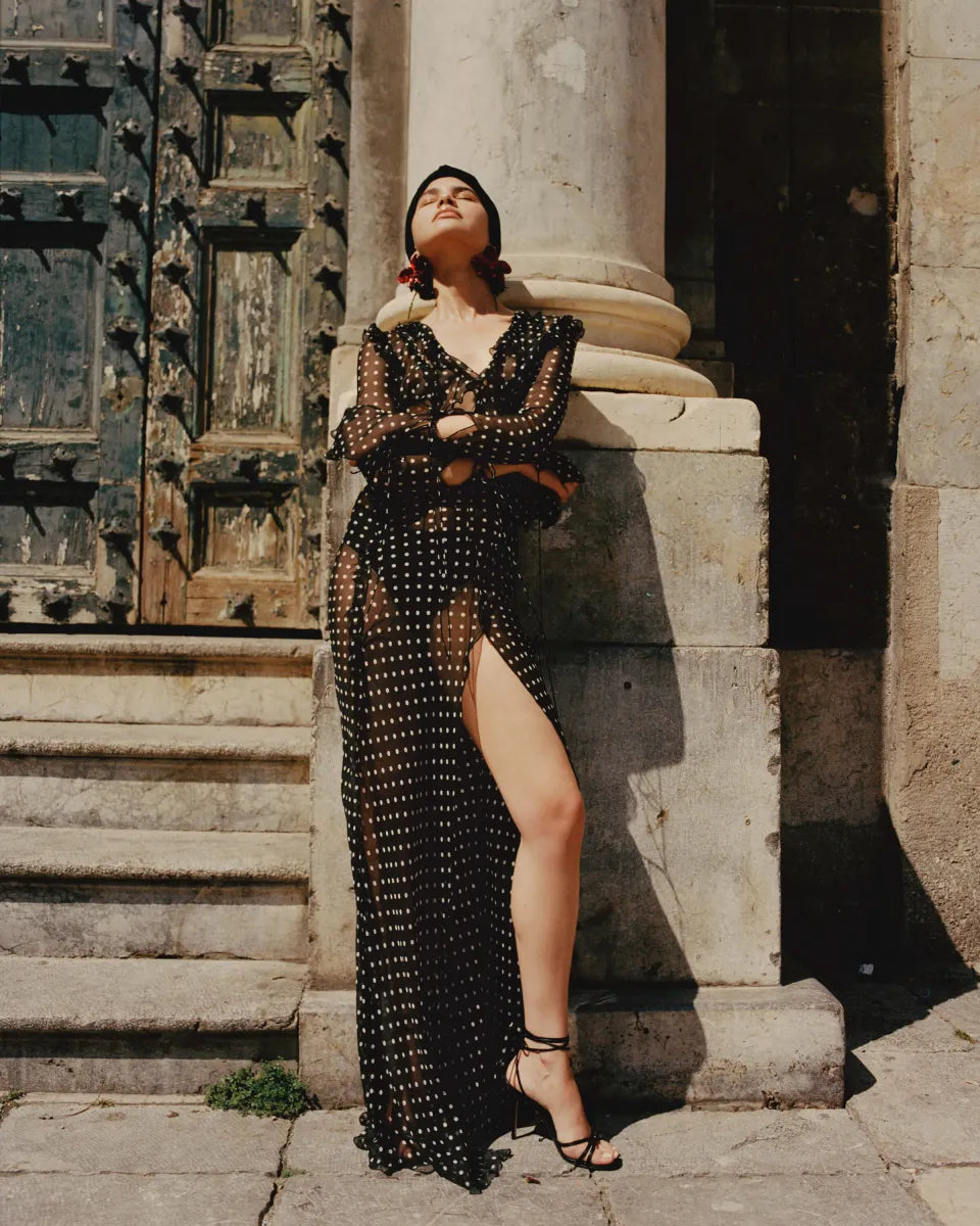 Romelle Dress Polka Dot