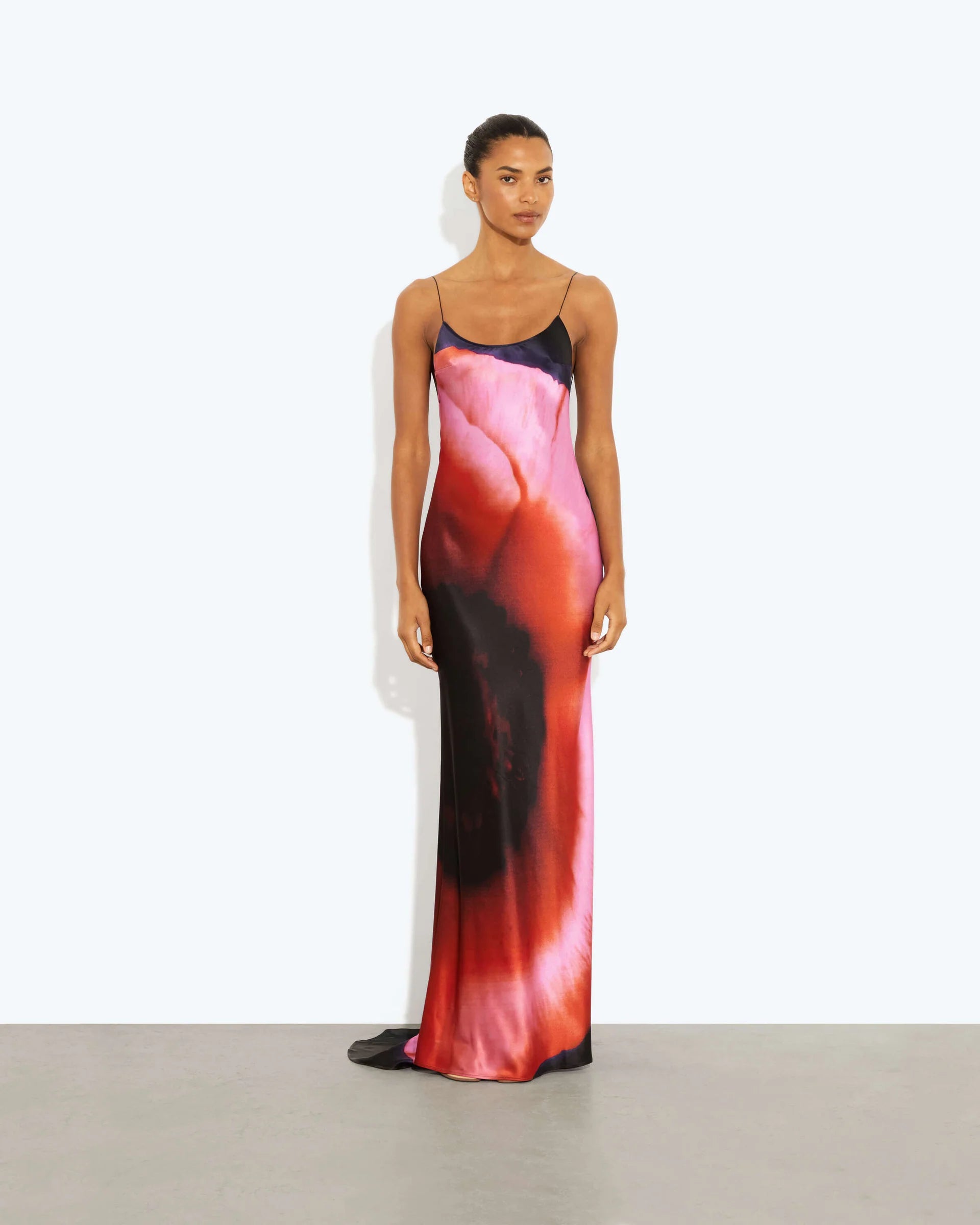 Solaris Dress Red Floral