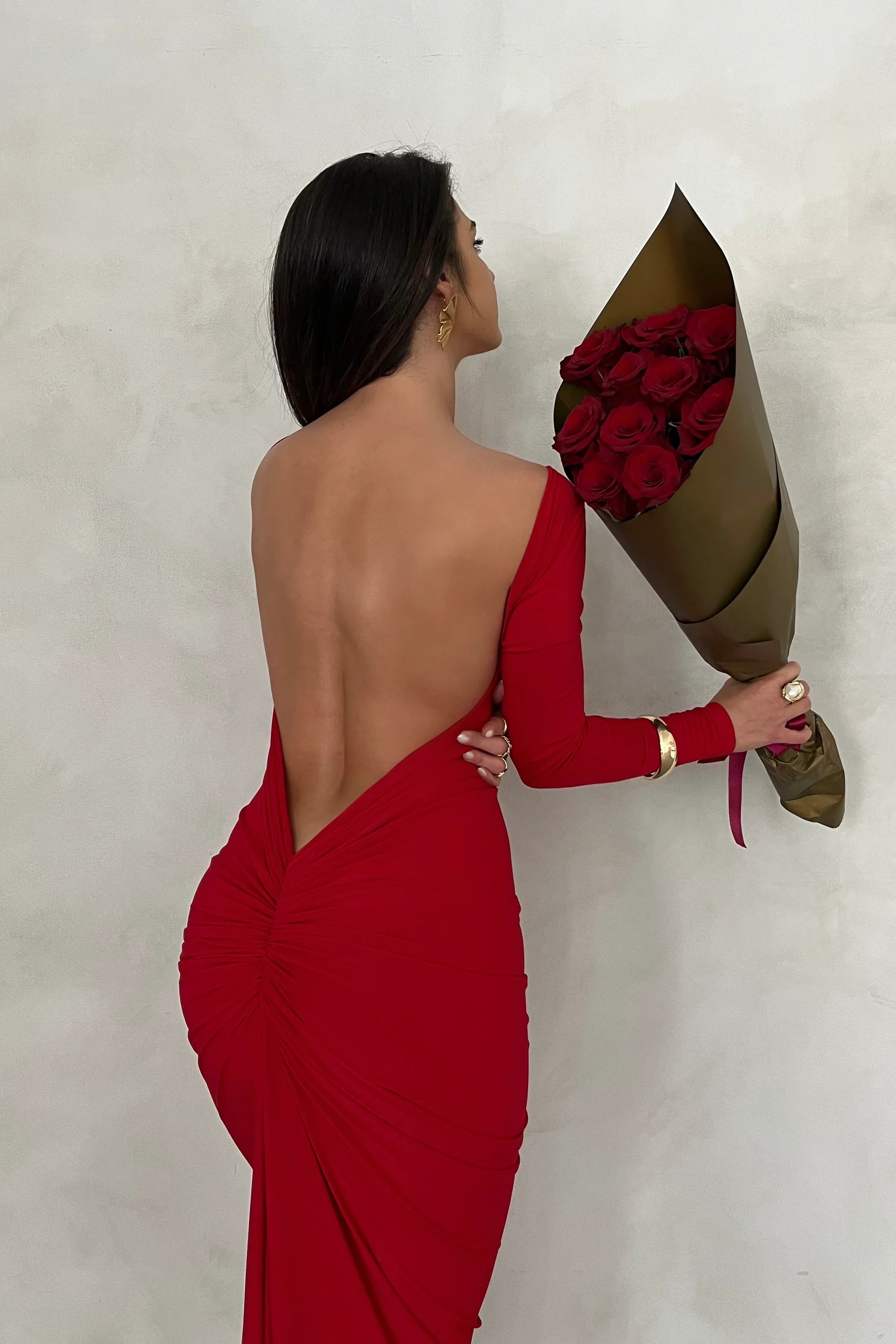 Camila Red Dress