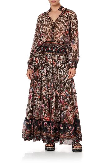 Live A Little Shawl and Skirt Set