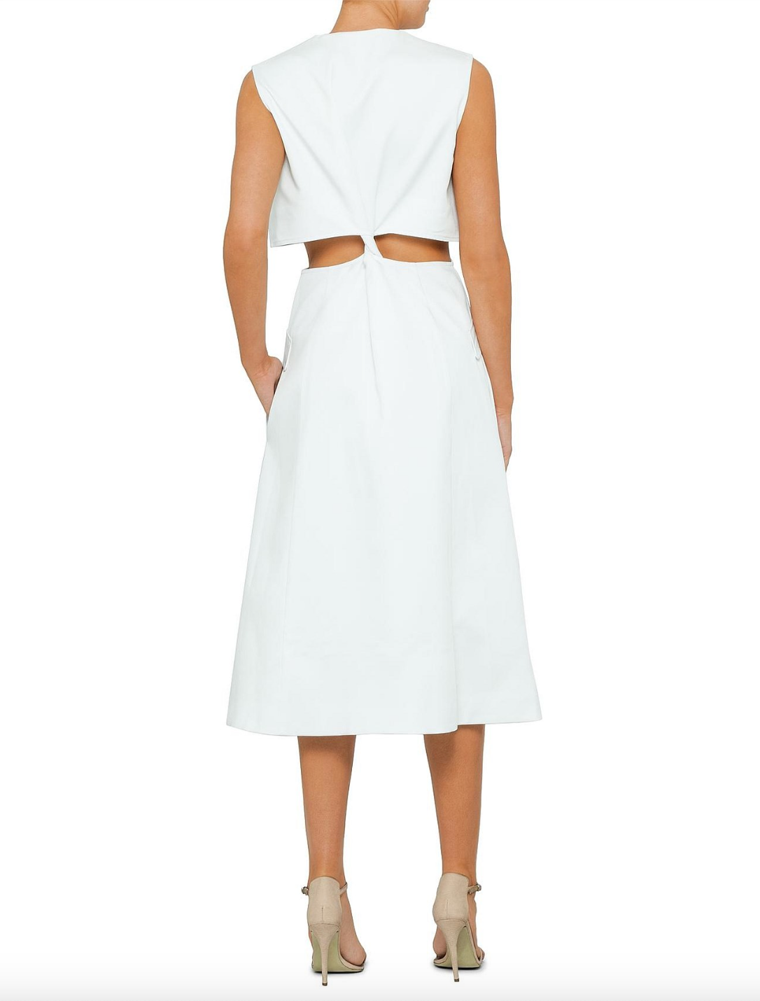 Alcott dress soft white