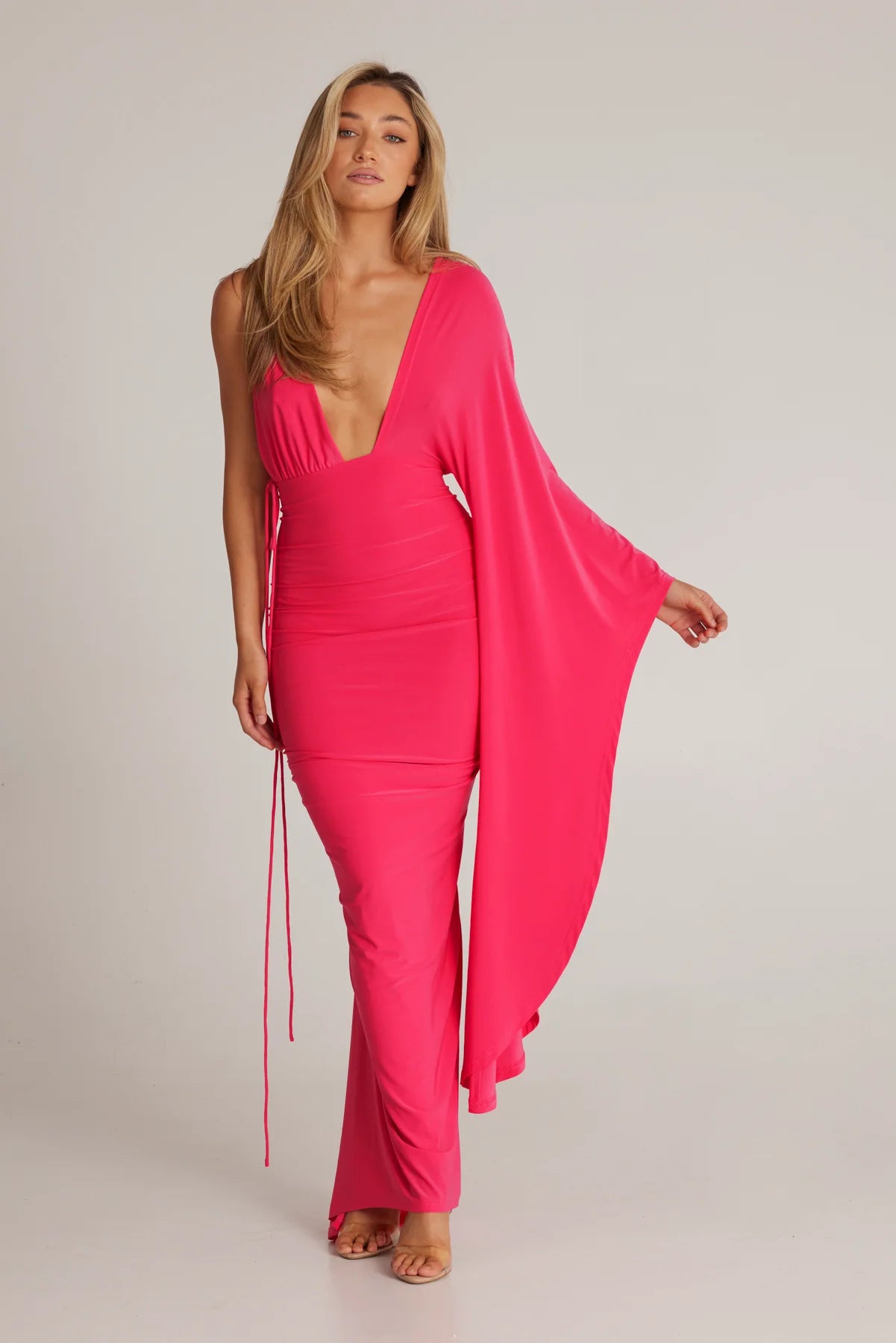 Athena Fuchscia dress