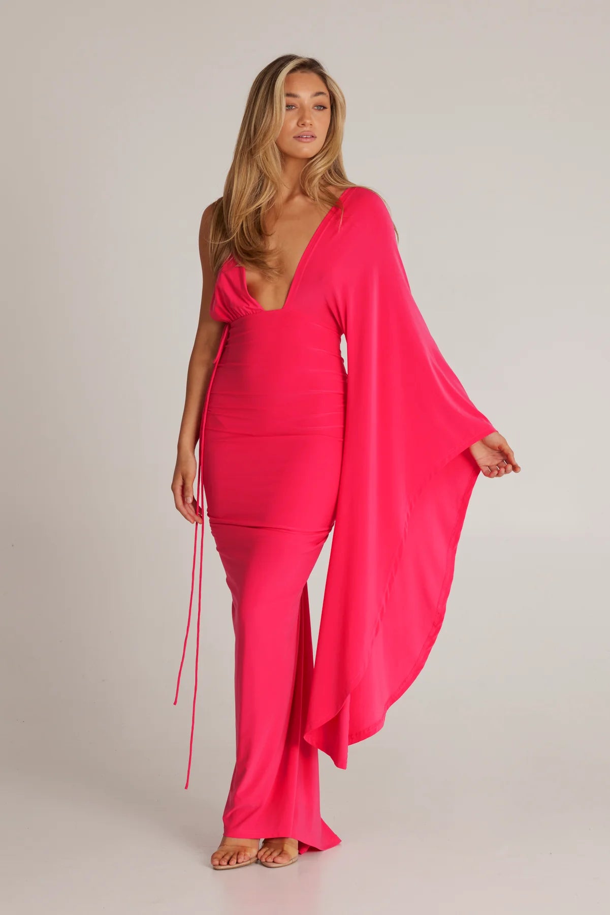 Athena Fuchscia dress