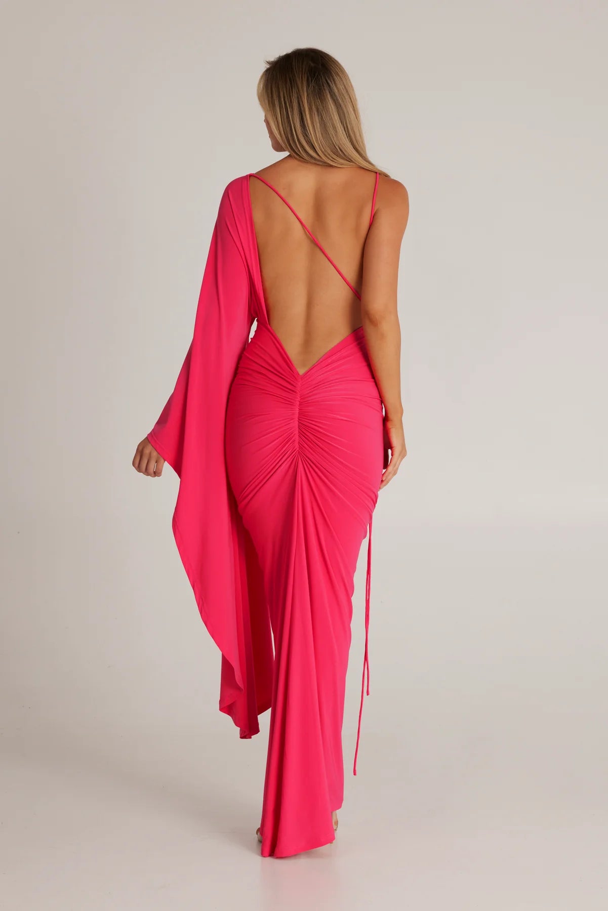 Athena Fuchscia dress