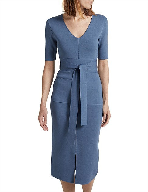 Amara milano pencil dress blue