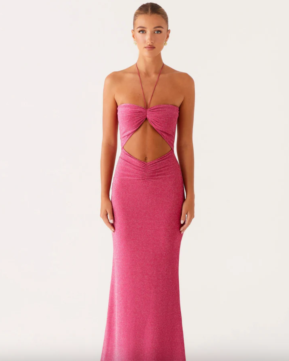 Lorenzo Maxi Dress - Raspberry