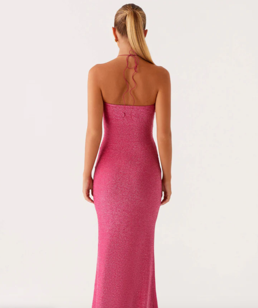 Lorenzo Maxi Dress - Raspberry