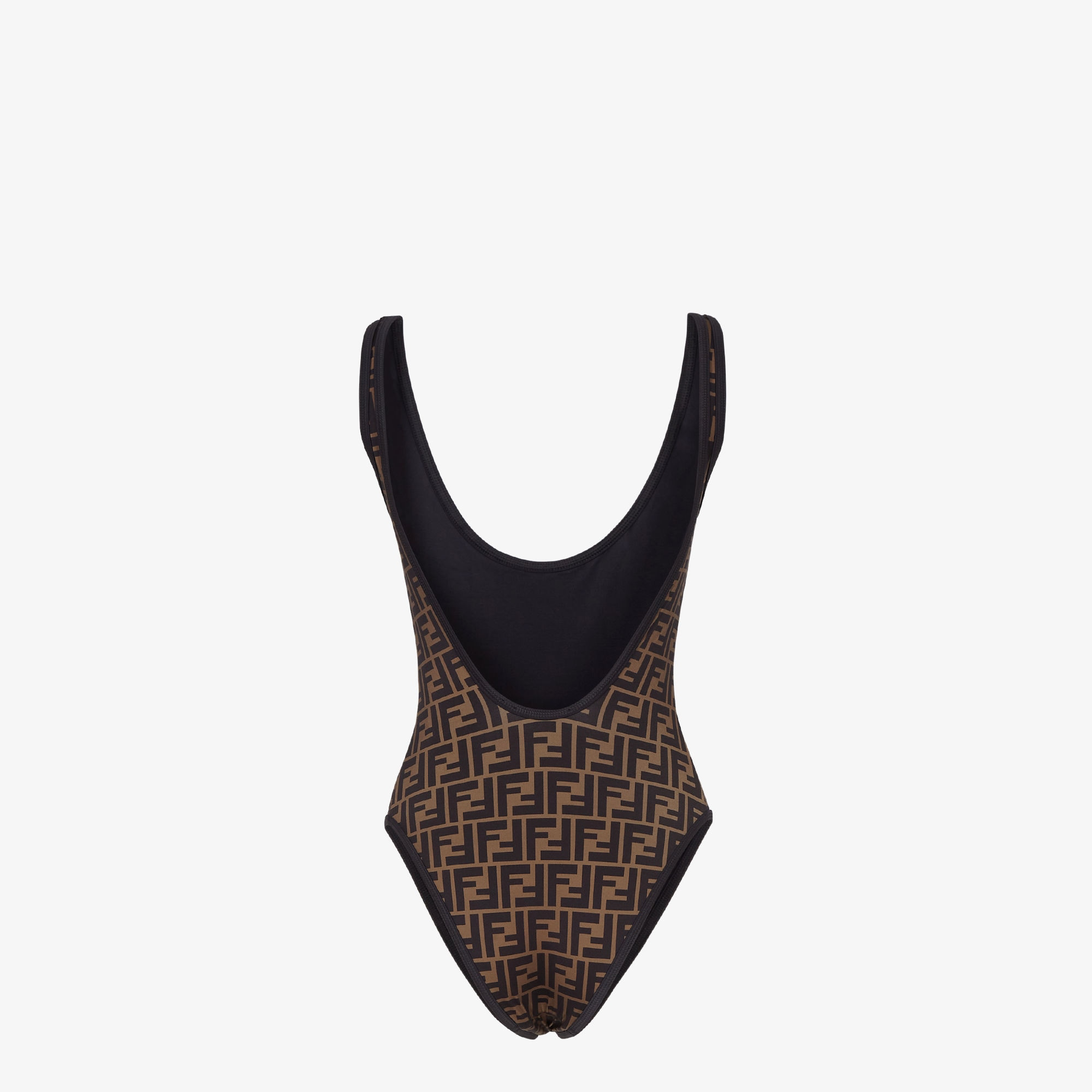 One Piece Swimsuit Brown