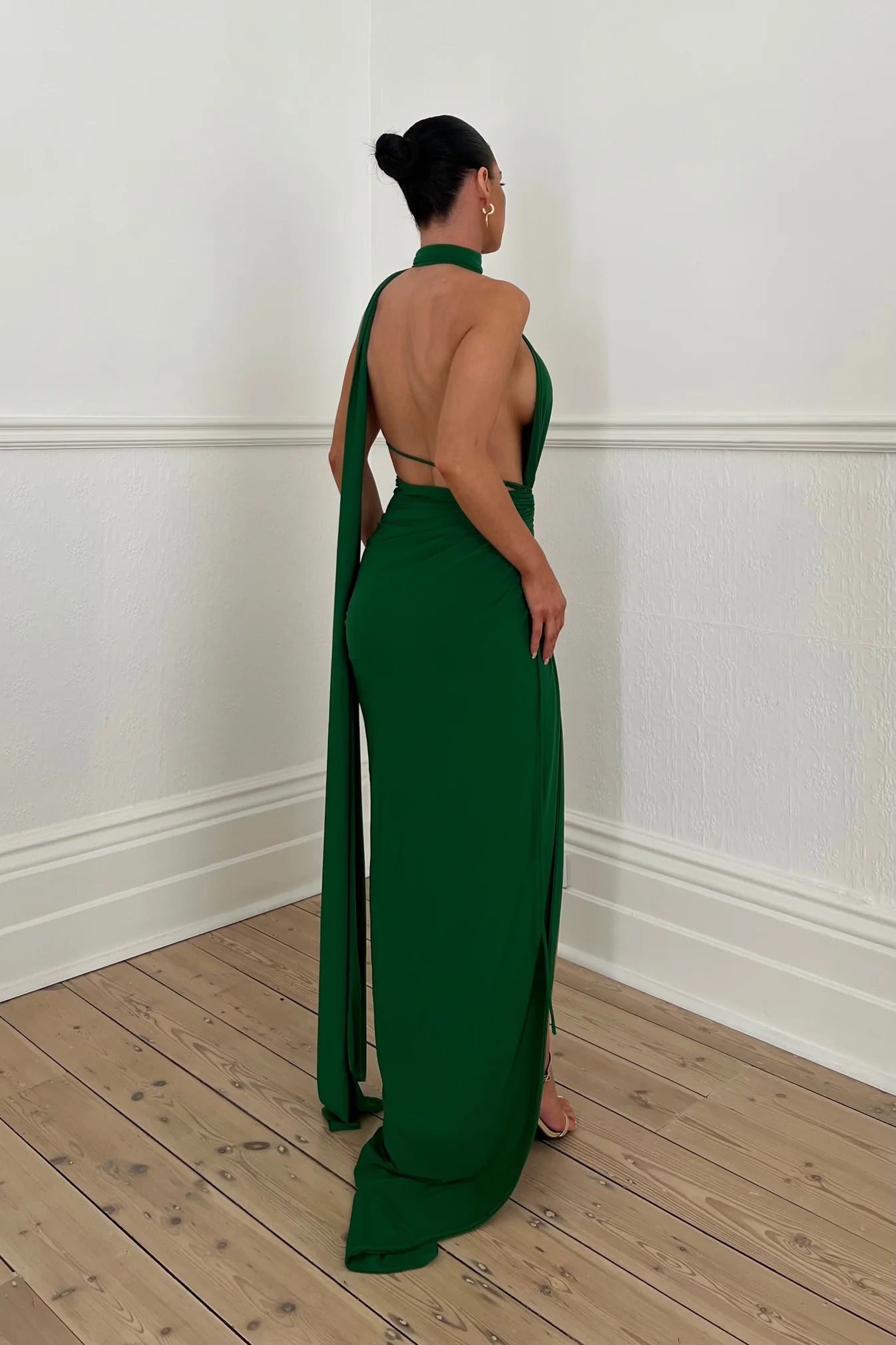 Zahra Emerald Dress