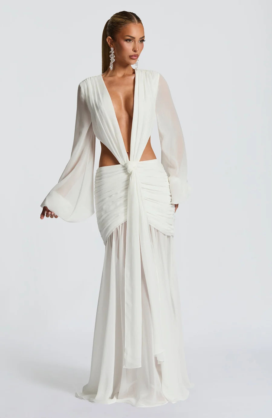 Andrina Maxi Dress Ivory