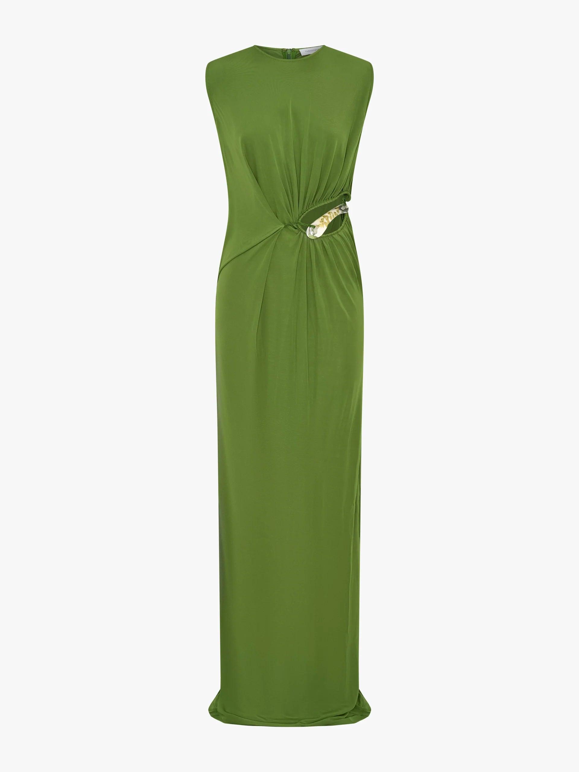 Encased Nature Suspended Jersey Tank Dress