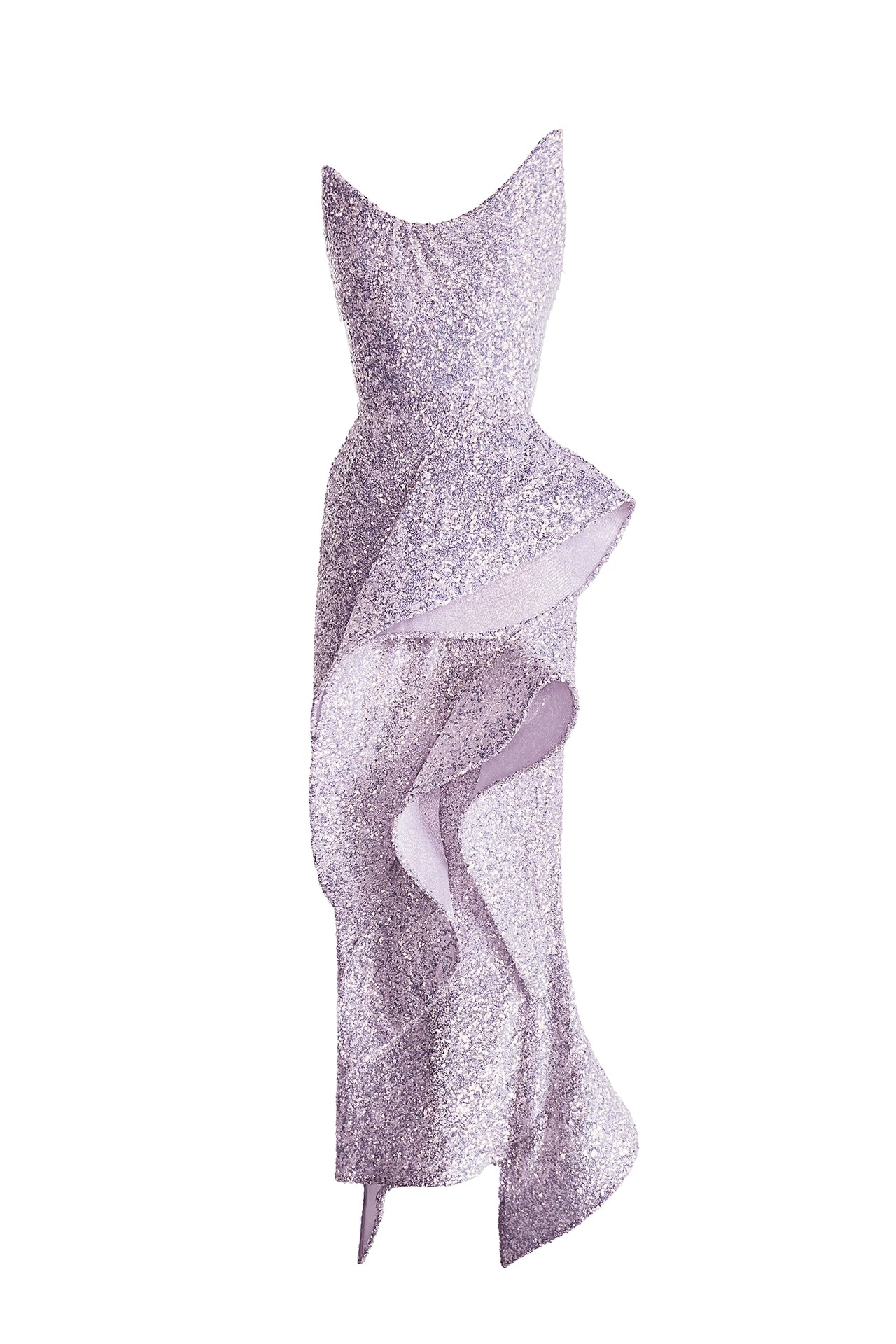 Thistle Wave Gown Quartz