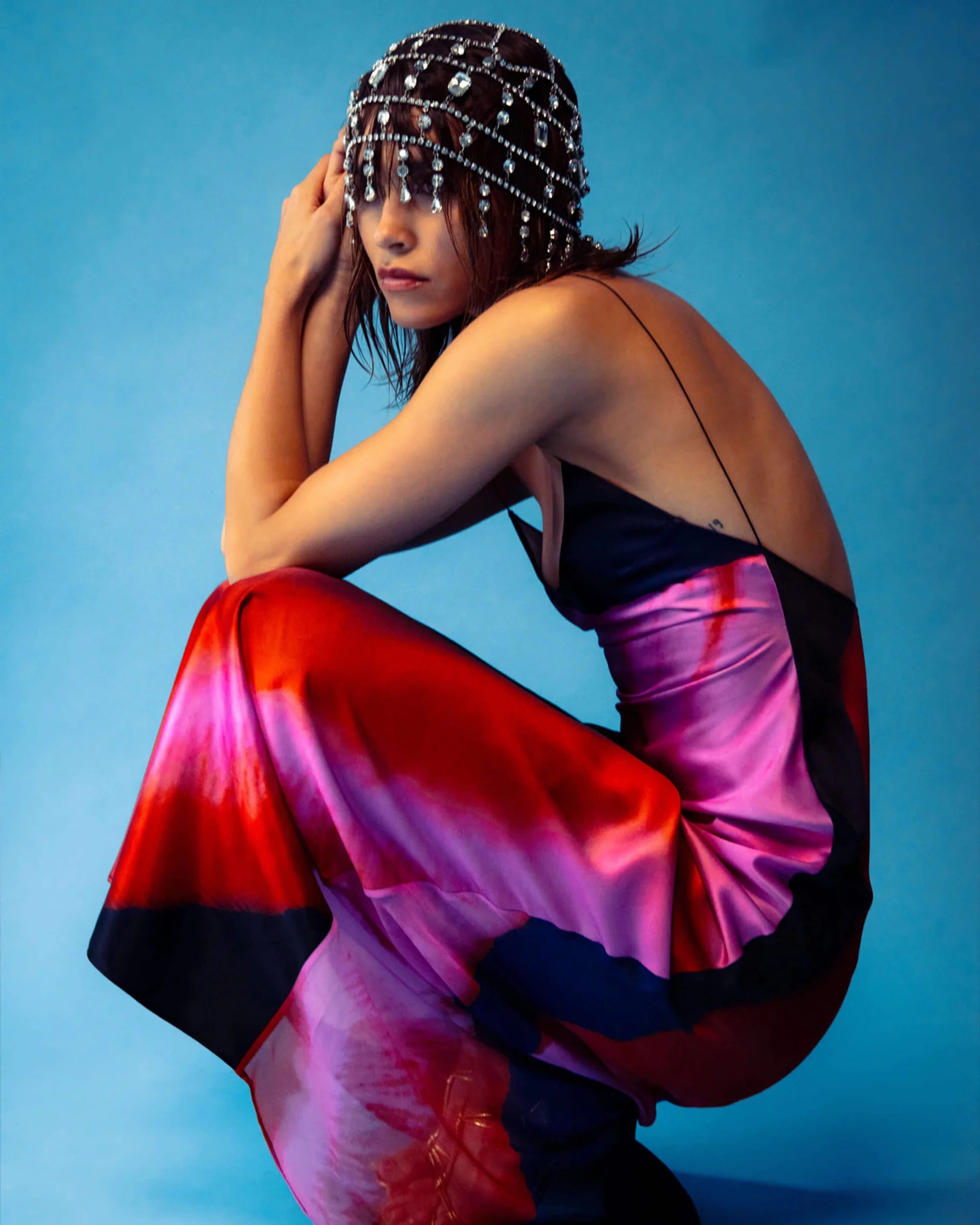 Solaris Dress Red Floral