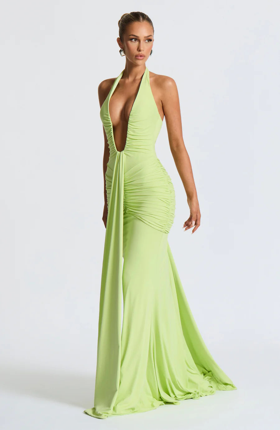 Rosetta Maxi Dress Lime